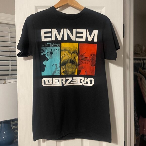Eminem “Berzerk” Graphic Tee | Black | Size M - Picture 1 of 4